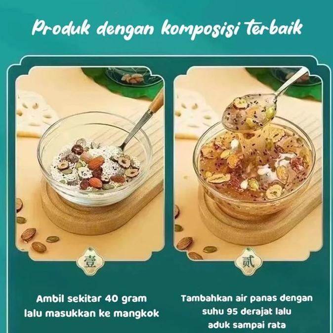 Colazione- Oufen Lotus  500G /Bubuk Sereal Akar Teratai /Lotus Root Powder/Lotus Root Powder   Drink