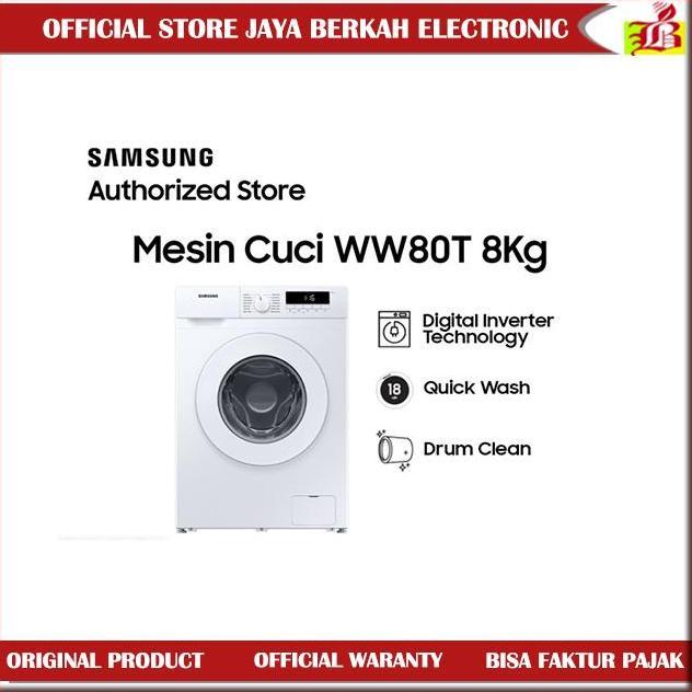 SAMSUNG WW80T3040WW Mesin cuci SAMSUNG 8 KG QUICK WASH SAMSUNG WW80T3040WWSE / WW80T SAMSUNG MESIN C