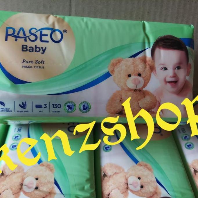 Bambino- Tissue Paseo Baby 130'S 3Ply _ Tissue Kotak