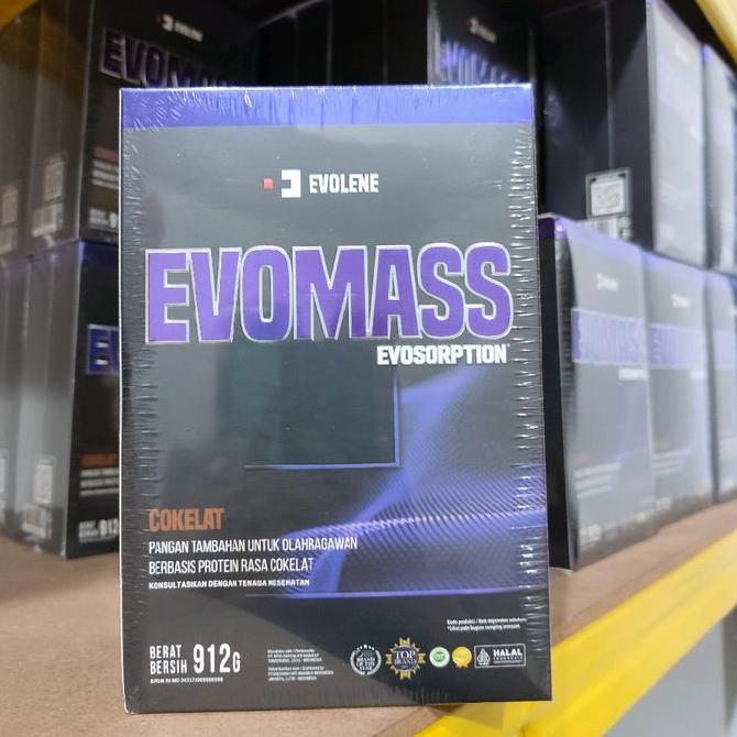 Evolene Evomass 2Lbs Evosroption Mass 2Lbs Evosorp Mass 900Gr Evolene Penambah Berat Badan