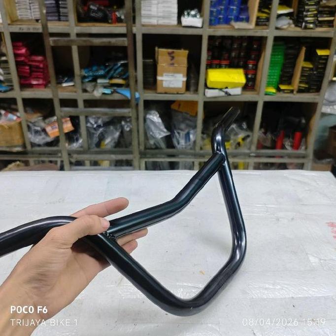 Stang BMX United ST-5410 22.2 Hitam Besi Model M untuk Sepeda BMX dengan Desain Klasik dan Kualitas 