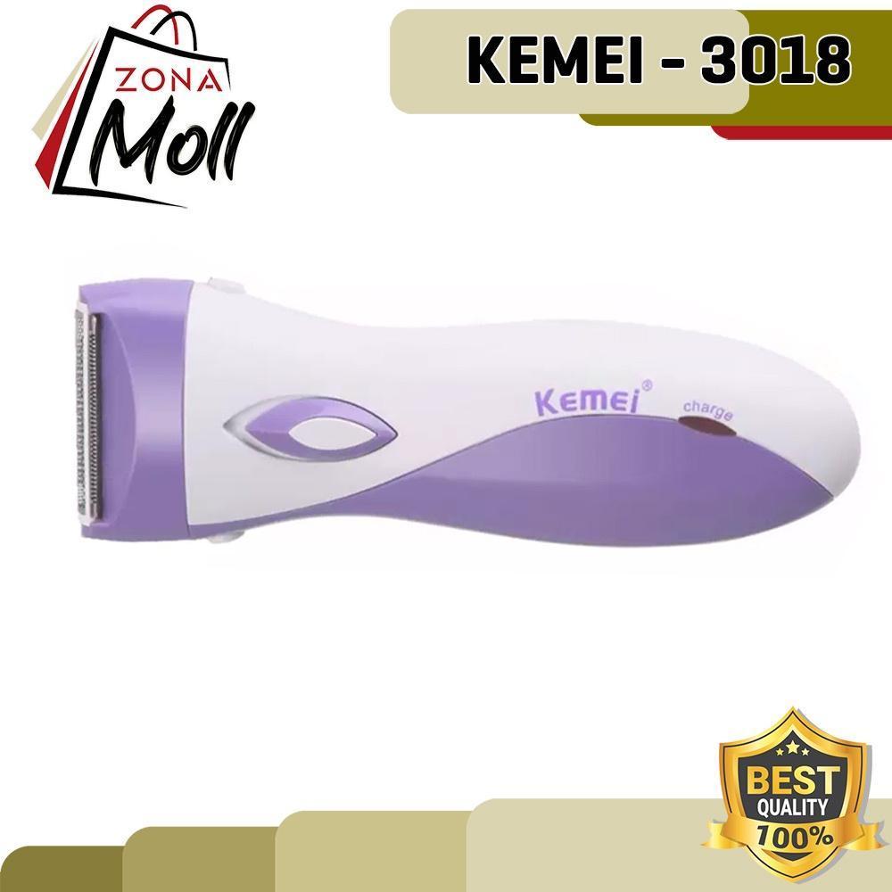 Zm Kemei Km3018 Cukuran Bulu Kaki Alat Mesin Cukur Wanita Km-3018
