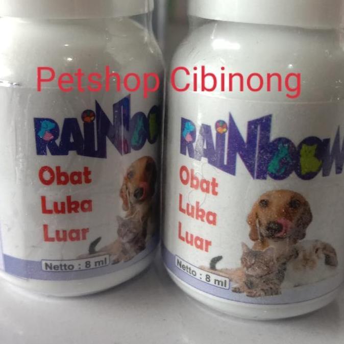 Obat luka/Abses Ranibow obat luka 8ml obat luka Kucing/Anjing/Kelinci