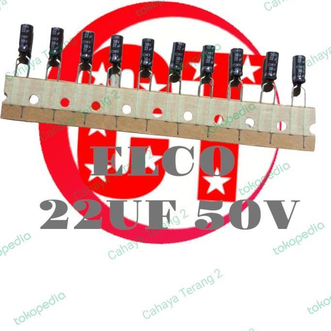 ELCO ELKO 22UF 50V ELCO 22 UF 50 V PM99