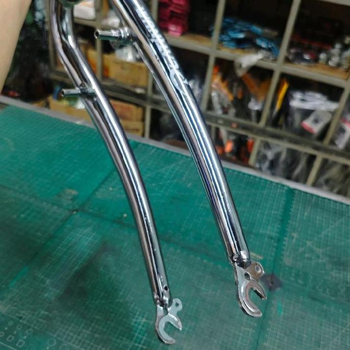 Fork 26 MTB Federal PLATINUM Classic CP Chrome Drat Ulir Head Tube Insert 22.2 Rim V Brake CP Crome 