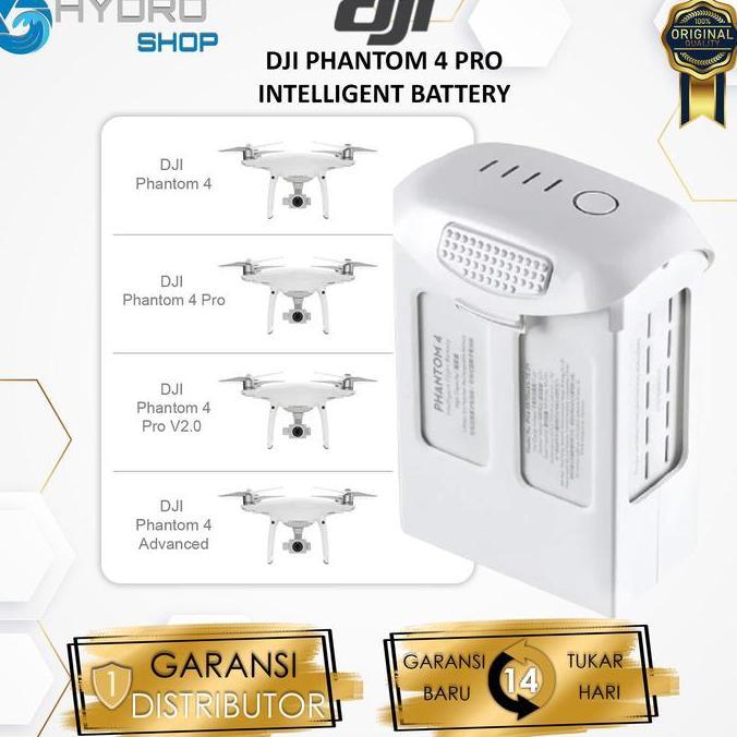 NEW DJI PHANTOM 4 PRO INTELLIGENT BATTERY / Baterai DJI PHANTOM 4 PRO / DJI PHANTOM 4 PRO BATTERY OB