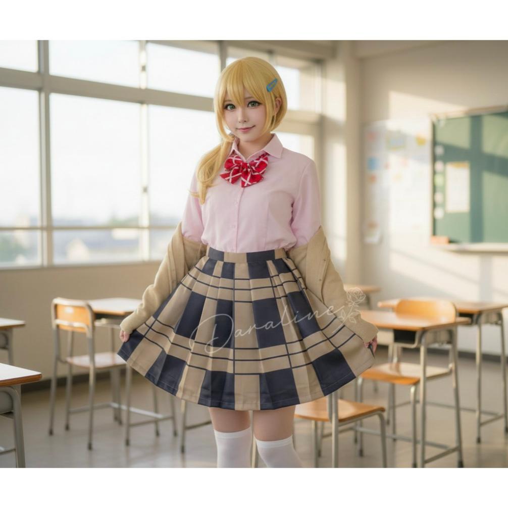Kostum Cosplay Aihara Yuzu Anime Citrus High Quality Diskon