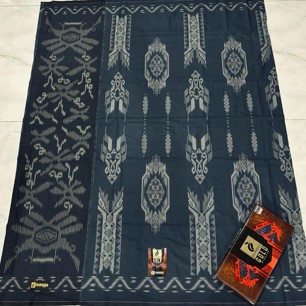 NEW Grosir  Sarung MANGGA  Gold kembang katun Asli Garansi