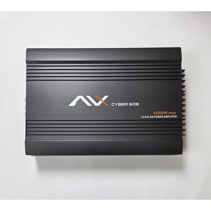 Murah Avx Power Amplifier Cyber-608 45000Watt 4 Channel Mosfet Bass Jedag-Jedug & Treble Tajam Subwo