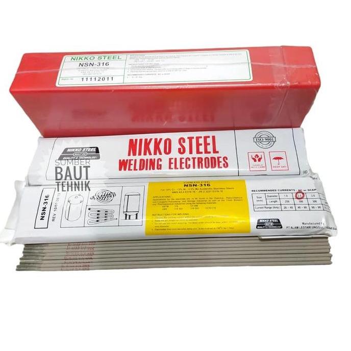 Pazx- Nikko Steel Kat Las Stainless 316 2.0 2,0 Mm Nsn 316 / Nsn-316 ( Per Qty )