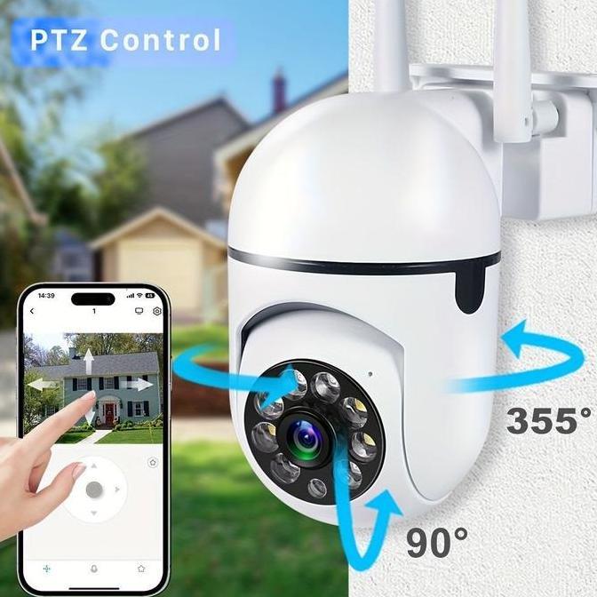 IP Camera CCTV V380 / V380pro PTZ Mini Speed Dome Wifi Outdoor Indoor