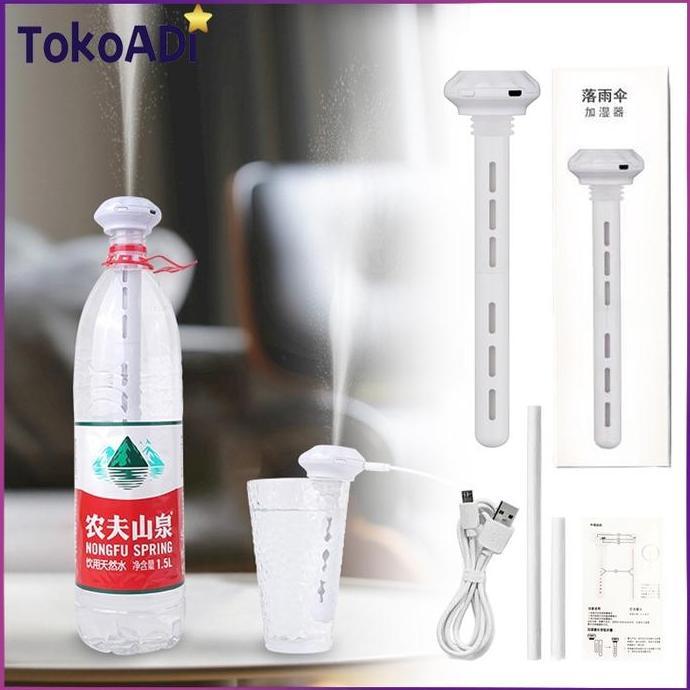 Mini Humidifier Portable Ultrasonic Air Humidifier Portable Celup 300ml Umbrella Humidifier