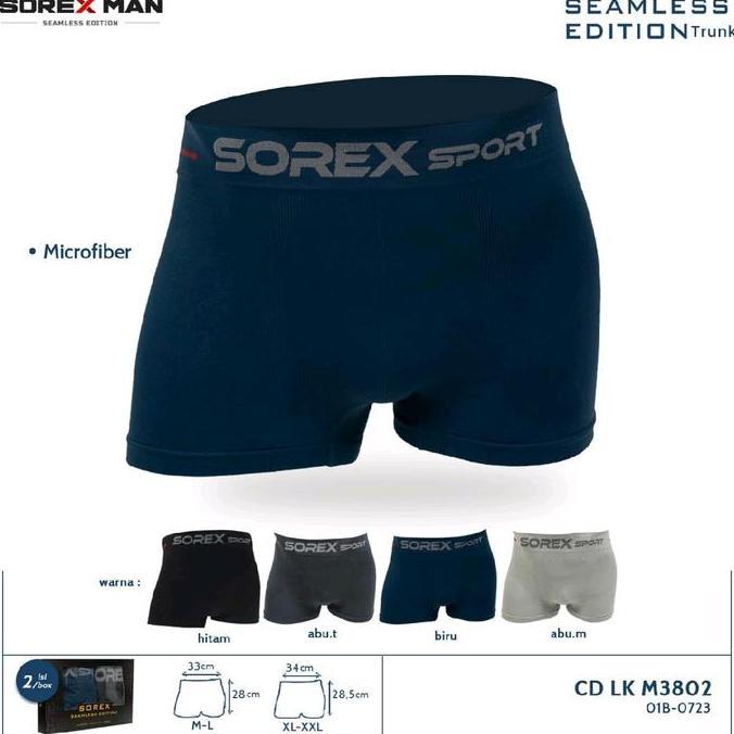 DF70 - CD Celana Dalam Sorex Man Boxer Sorex Pria Celana Dalam Pria