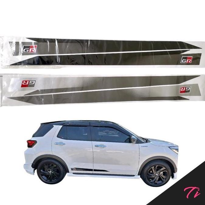 Stiker Mobil Toyota Raize Gr Sport / Stiker Mobil Rocky / Stiker Gr Sport Raize