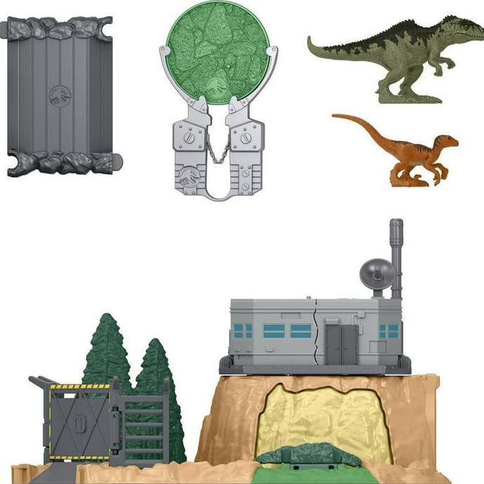 Jurassic World Dominion Giganotosaurus Rampage Playset Mattel