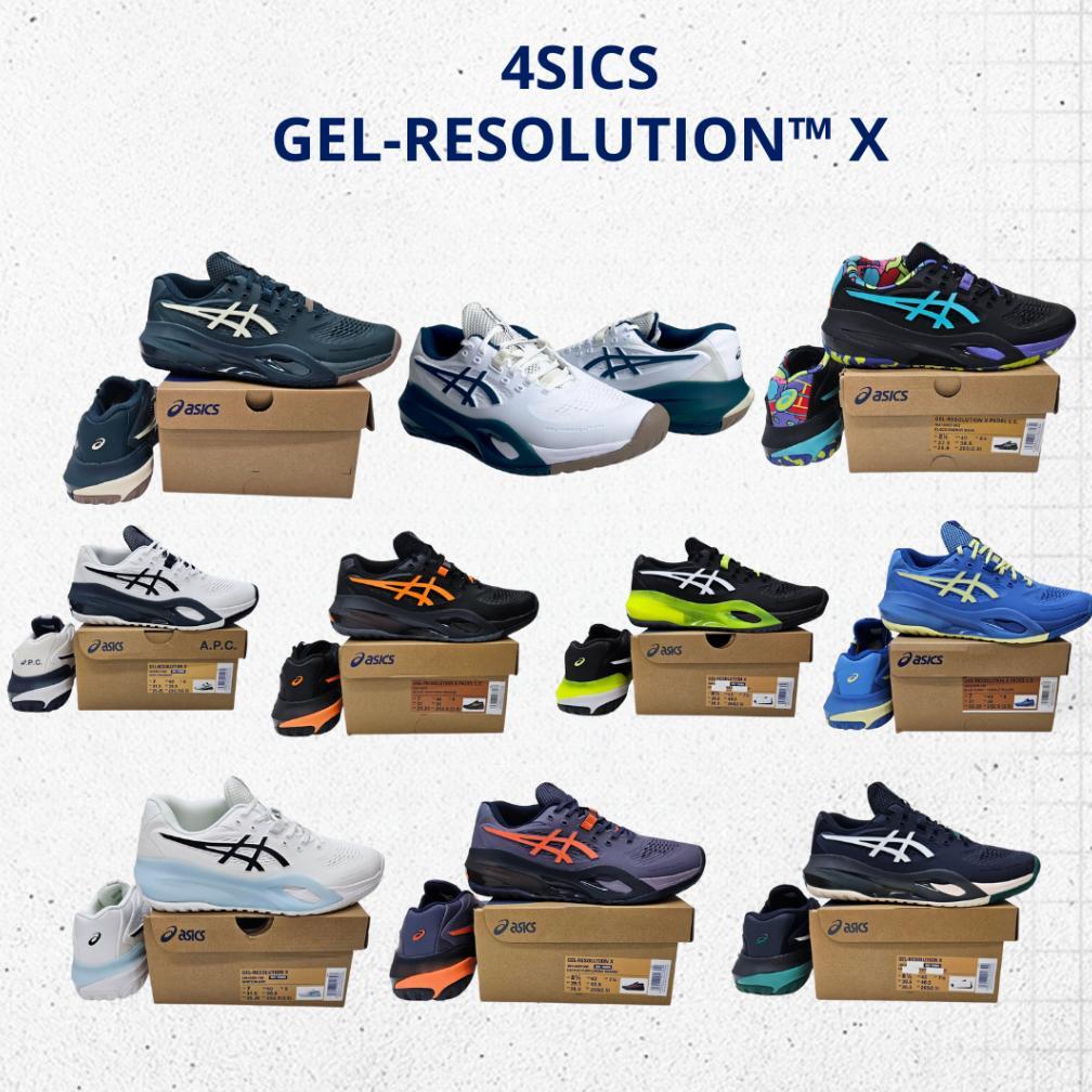PROMO TERBARU Sepatu Padel Tenis Wanita Pria 4sics Gel Resolution X - Tennis Lapangan