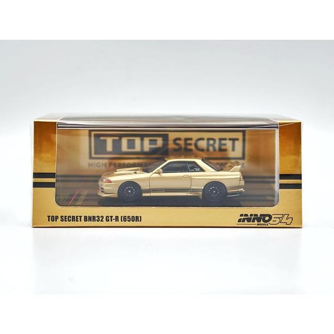 INNO64 - Nissan Skyline GTR R32 Top Secret Gold