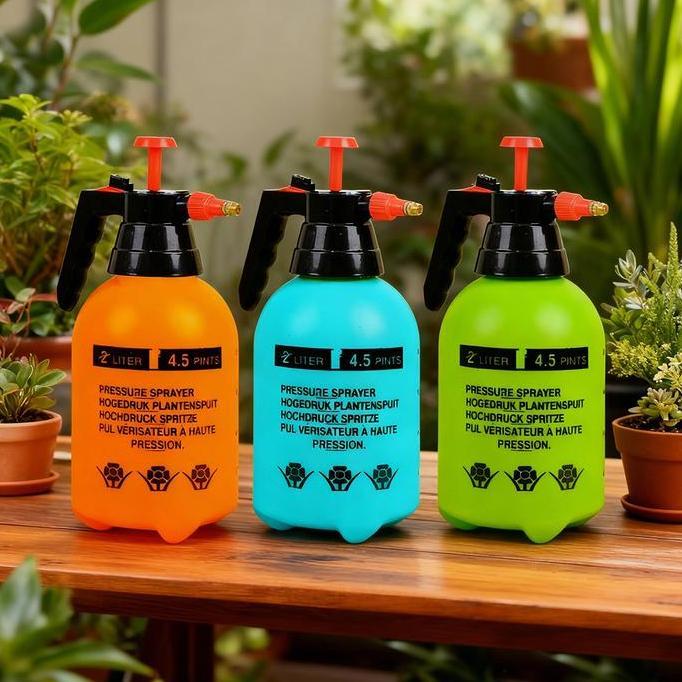 Pressure Sprayer Semprotan Air Tanaman Pertanian Burung Semprotan Pompa Manual - 2 Liter (TERBAIK) (