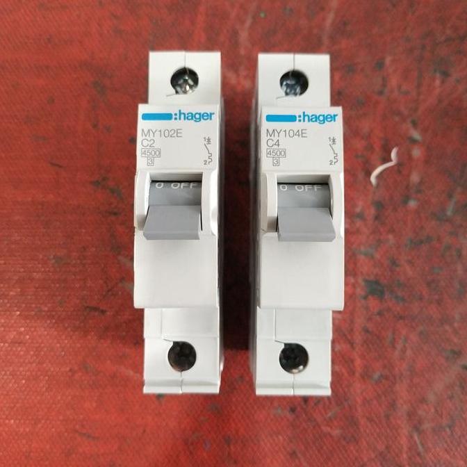 MCB Hager 1phase 2A / 4A
