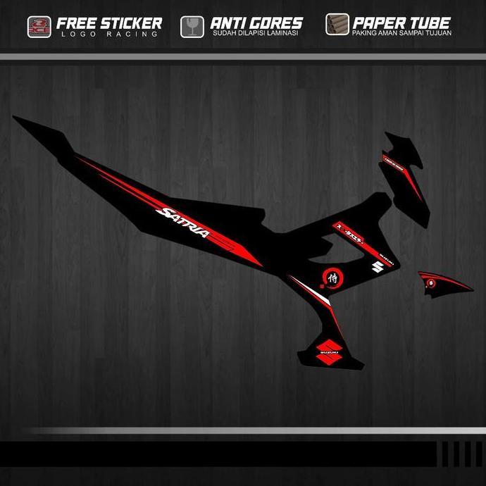 striping stiker satria fu facelift / striping custom staria fu facelift