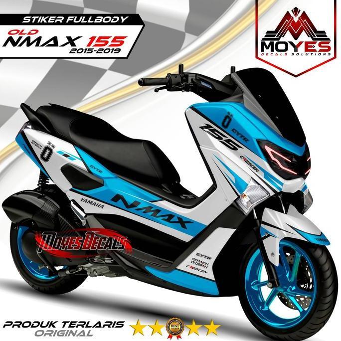 COD Decal Stiker Motor NMAXX 155 Old Variasi Fullbody Skotlet NMAX 2015/2019 Motif Keren Motorcycle 