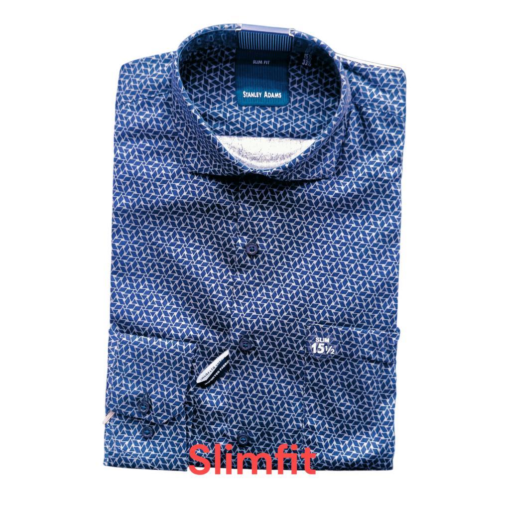 NEW Kemeja Pria Stanley Adam Original Kerja Kantor Formal Lengan Panjang