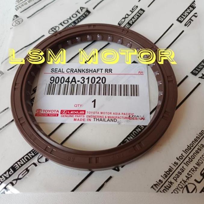 Oil seal oil seal crankshaft belakang Avanza rush terios grandmax agya