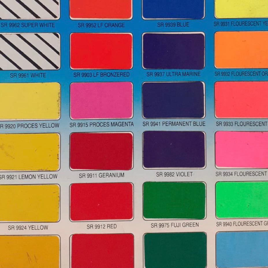 Cat Sunrise 200Gr Tinta Sablon Kertas Semua Warna Kemasan Kaleng Pvc Ink Cairan Pewarna High Gloss P