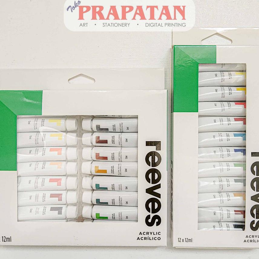Cat Akrilik Set Reeves 12Ml | Reeves Acrylic Set