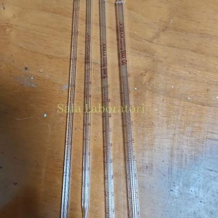 Pipet Ukur 1Ml Pyrex Bahan Kaca Borosilikate