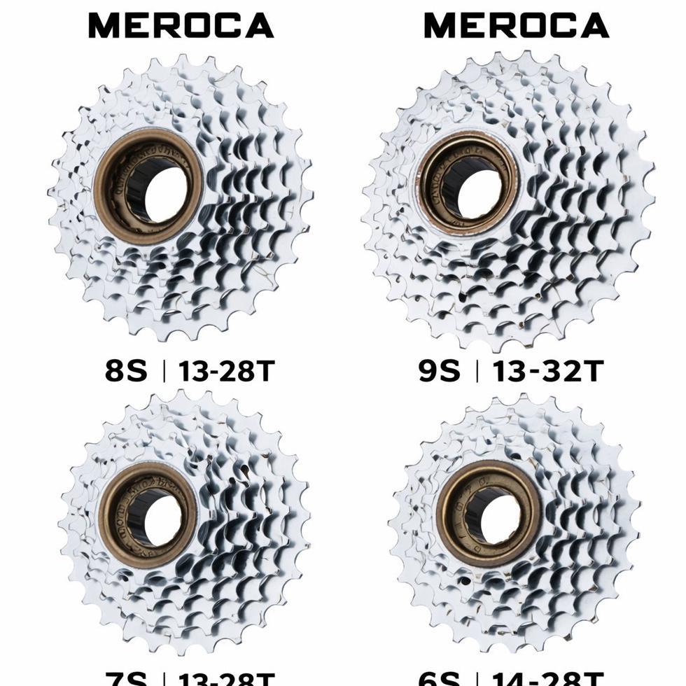 Sprocket Freewheel Meroca 6 7 8 9 Speed Sepeda Gear Gir Ulir Drat