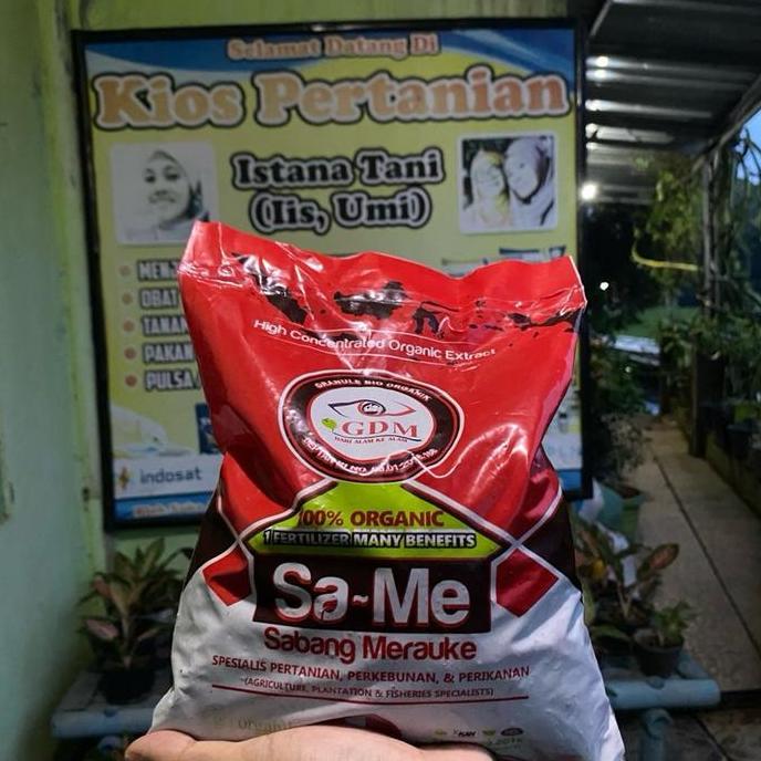 GDM SAME Pupuk Granul 1kg - Sabang Merauke 100% Organik untuk Pertanian Perkebunan & Perikanan (TERB