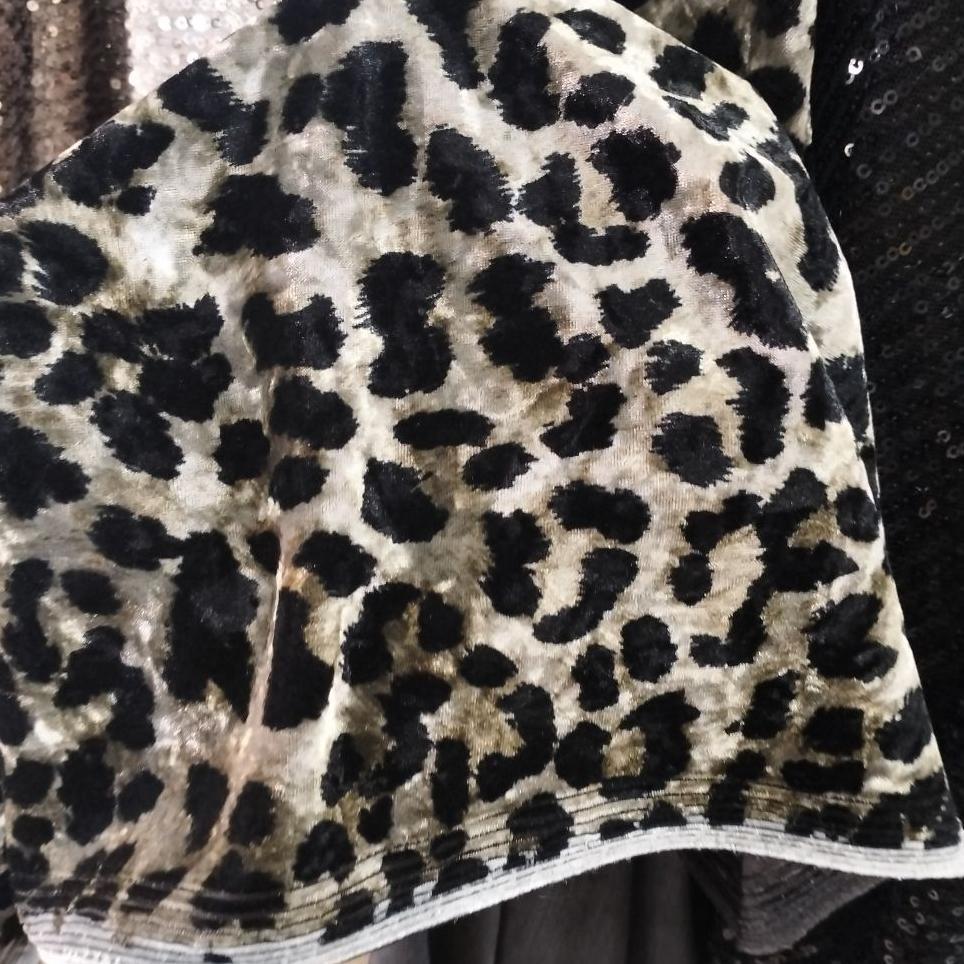 Bahan Kain Bludru Motif Print Premium Terbaru/Kain Bludru Motif Antik/Bludru Motif Limited