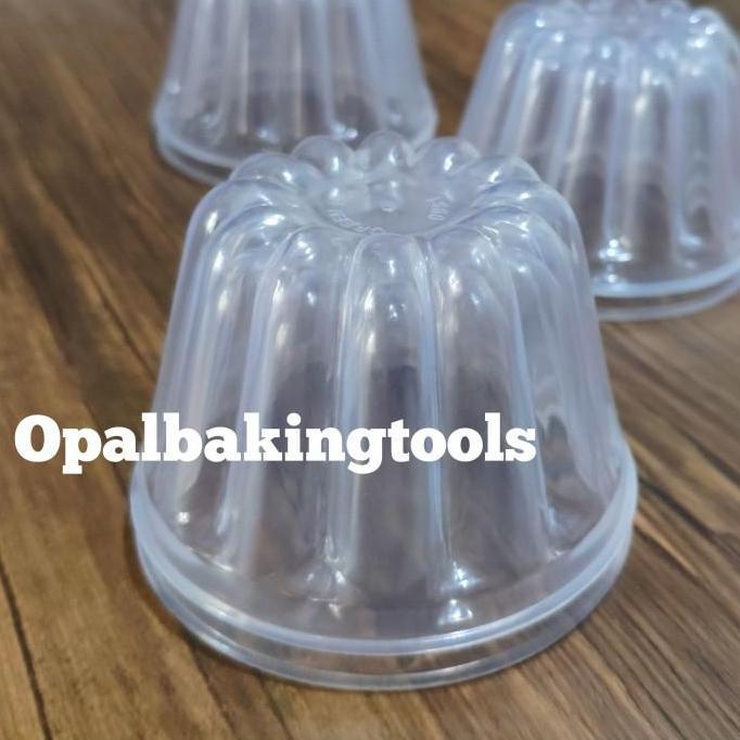 Zatura- Cetakan Agar Puding Mini Bavaya Classic Twister Jelly Bunga Ulir Puding Green Leaf 0951