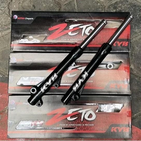 Shock Depan Matic Vario Beat Scoopy Mio Soul Sporty Smile Kyb Original Hitam Original Dan Terpercaya