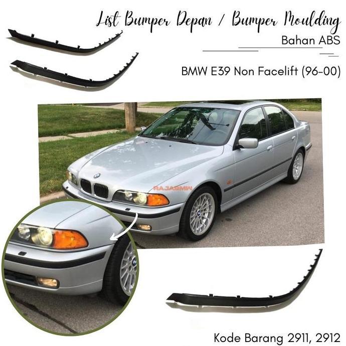 * LIST BUMPER / BUMPER MOULDING DEPAN E39 NON FACELIFT (1996-2000) //
