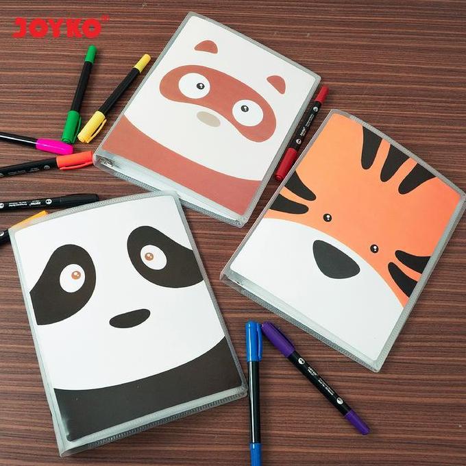 Joyko Binder Note A5 Animal / Buku Binder A5 Anak Joyko Hewan Lucu