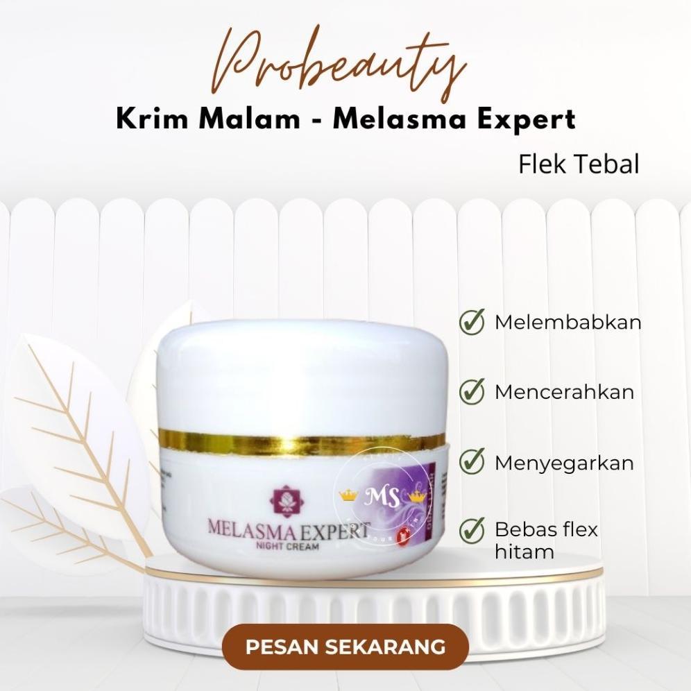 Probeauty Melasma Expert Krim malam - Untuk flek bandel