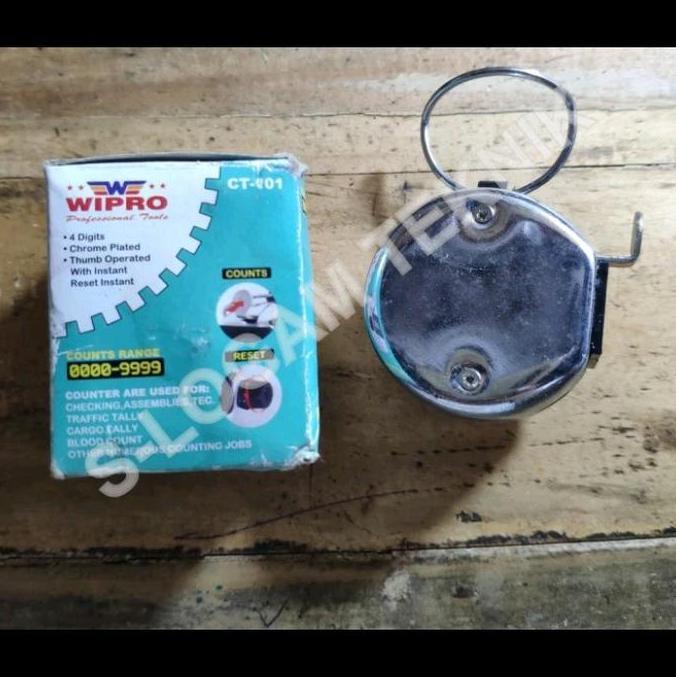 coach_id - Hand Tally Counter WIPRO / Alat Penghitung Manual Finger Count 4 Digit Diskon