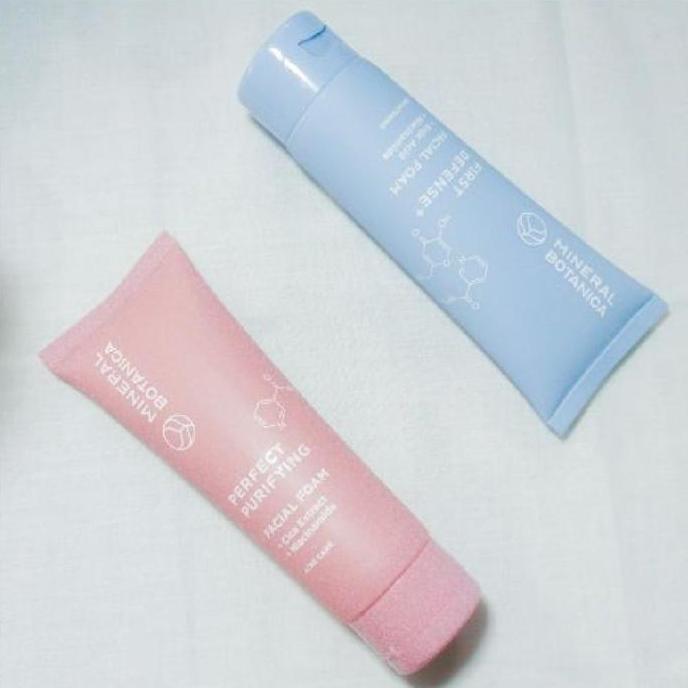 Mineral Botanica Facial Foam / Sabun Pembersih Wajah & Mineral Botanica Serum
