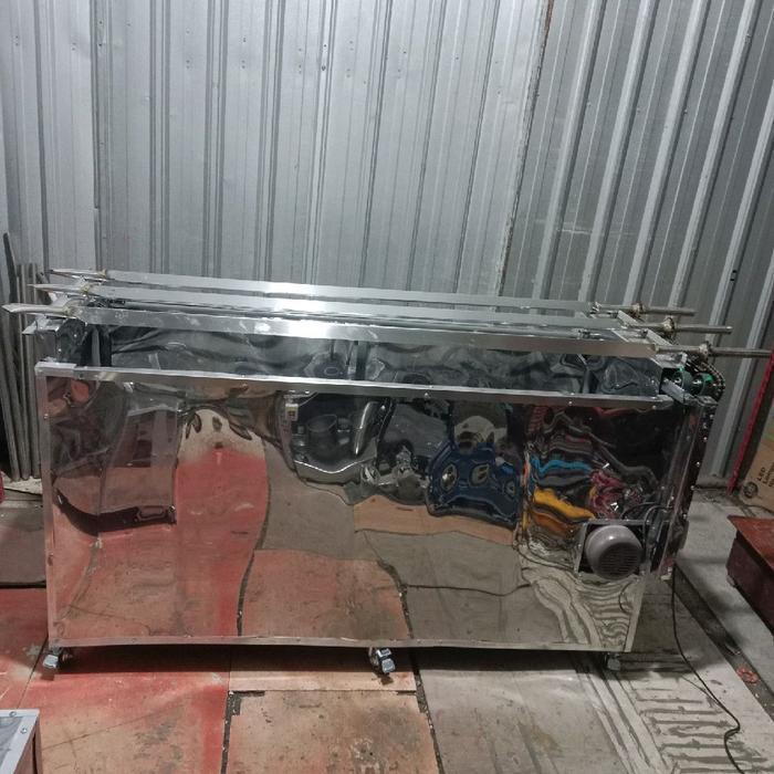 Bisa Cod - Mesin Otomatis Guling Ayam Kapasitas 30 Ekor, Praktis Otomatis Siap Cari Rezeki Siap Dapa