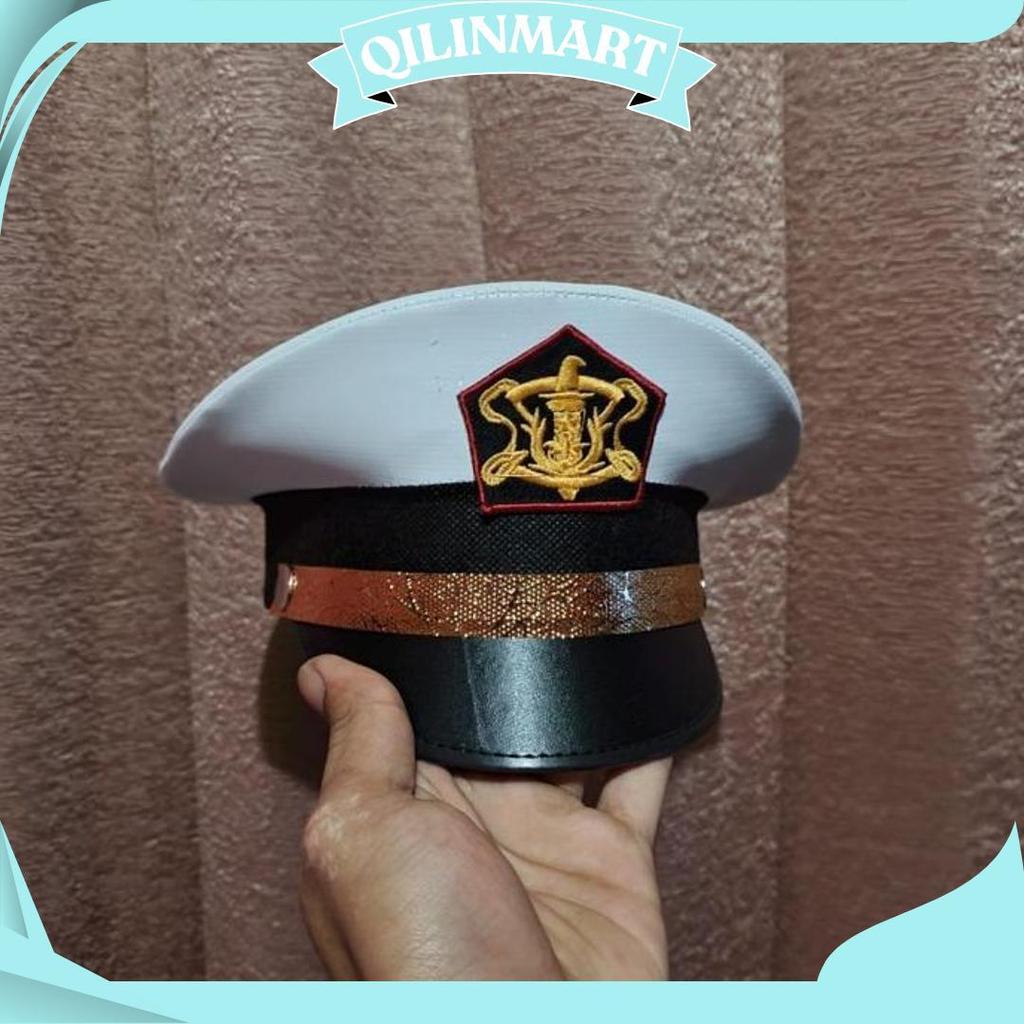 TOPI AKMIL/AKPOL/POLISI/TNI/BARET ANAK/LAKI LAKI/PEREMPUAN/PET POLANTAS KZPromo