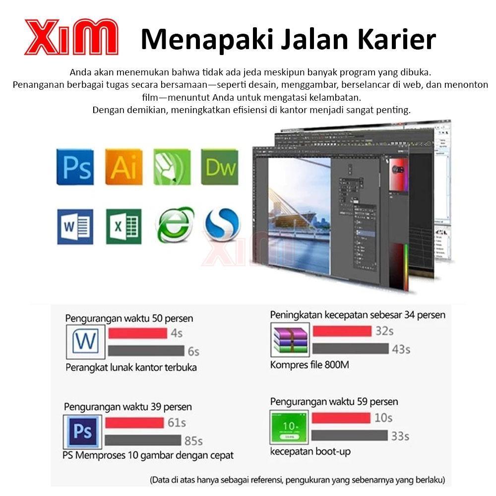 Xim Home Pc All In One Intel Core I5 Komputer Full Set Pc  Gaming Fullset Mini Pc Monitor Pc Gaming 