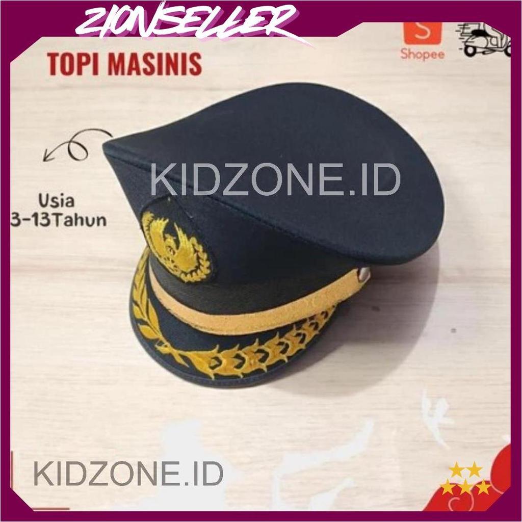 1 Set Masinis Anak seragam masinis kai. baju masinis anak costum masinis KZPromo