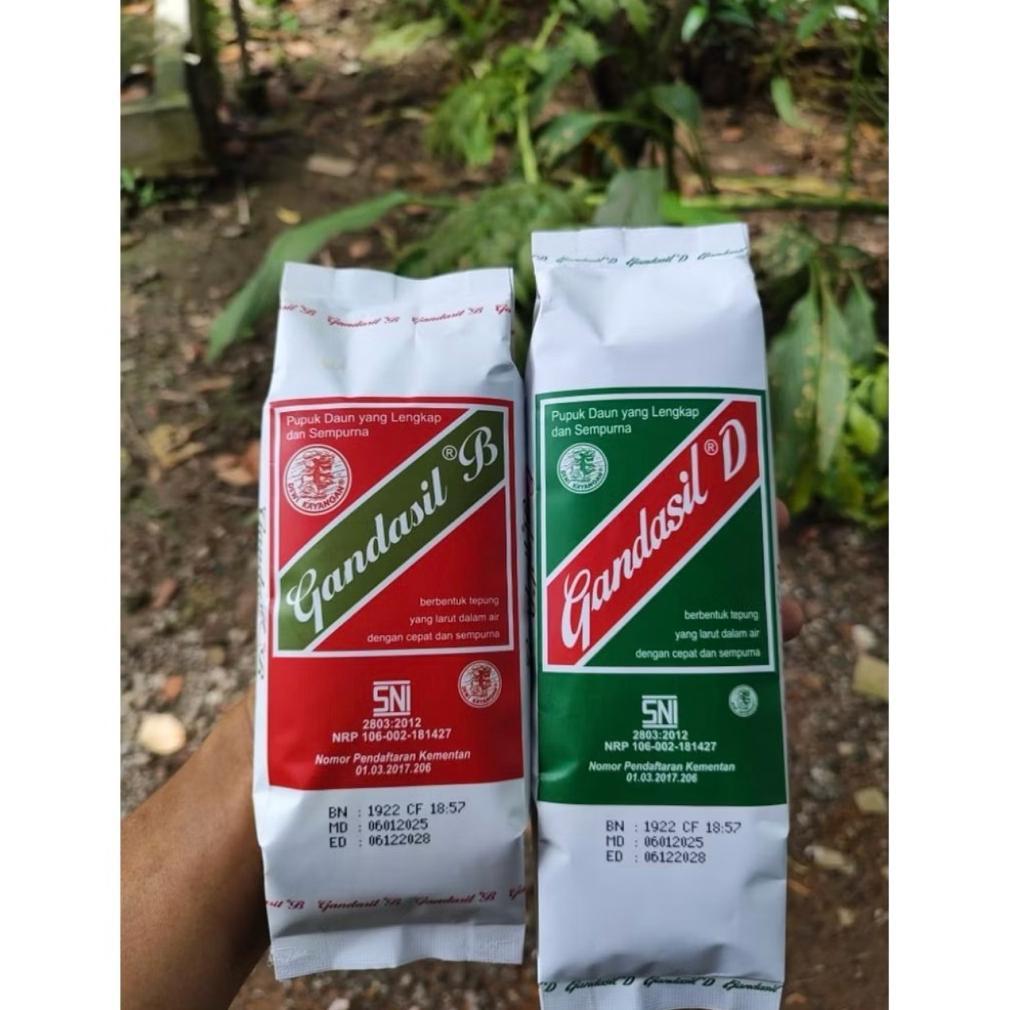 Promo Cod Gandasil B Dan Gandasil D Ukuran 500Gram Gandasil Pupuk Tanaman Daun Hijau Buah ><