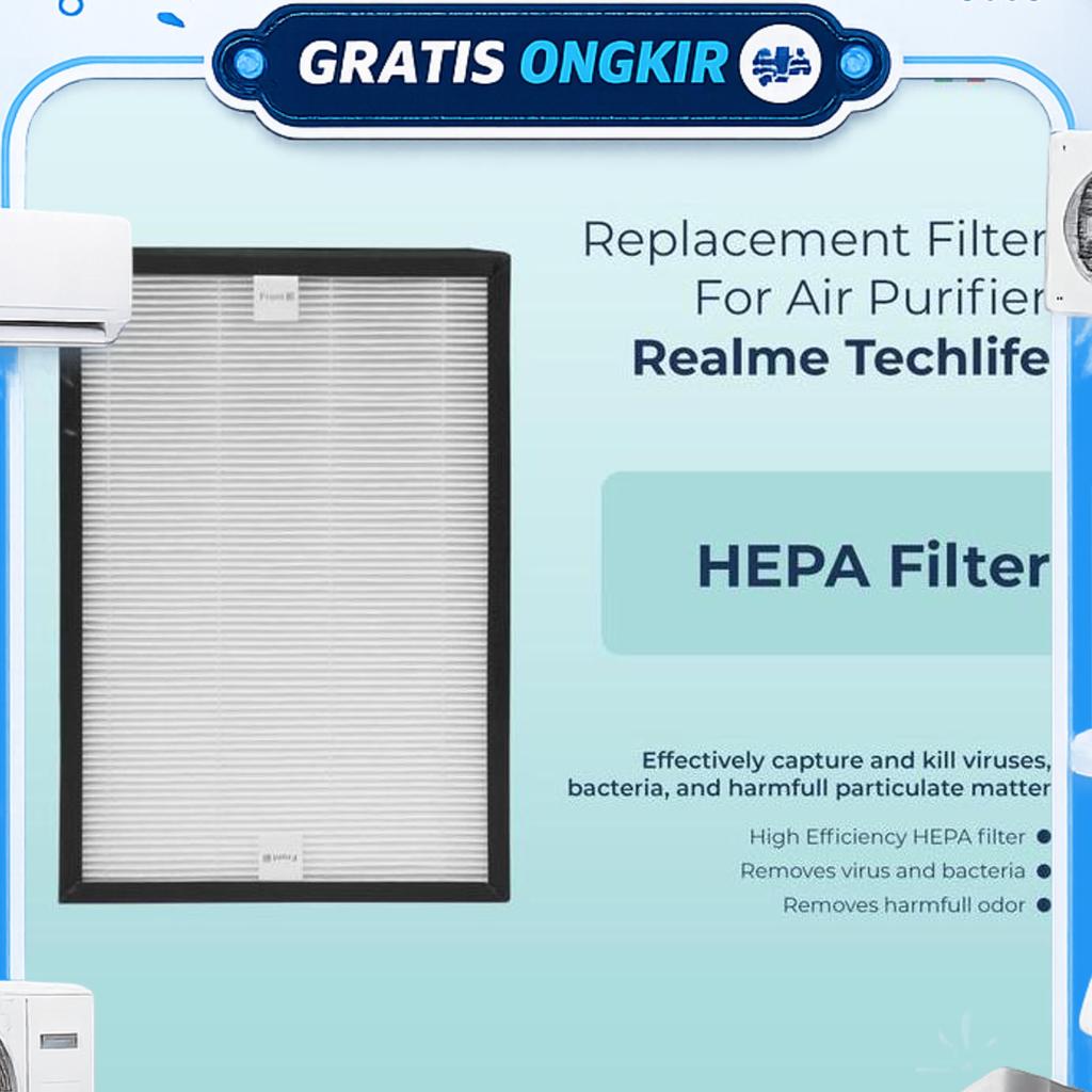 Replacement Filter Air Purifier Realme Teachlife / Hepa Filter