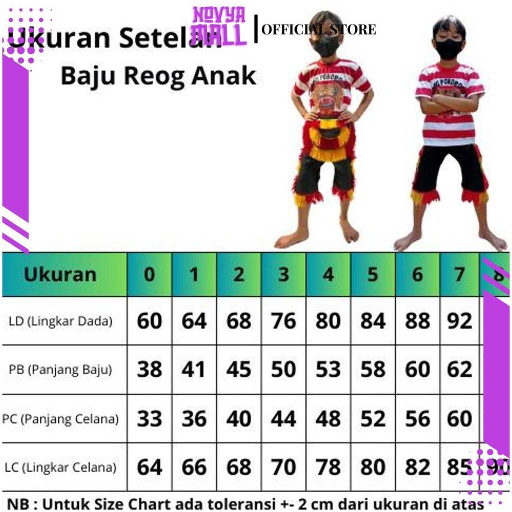Stelan reog ponorogo asli besar | Baju reog full embong + barongan Caplokan spon mainan anak kemul p