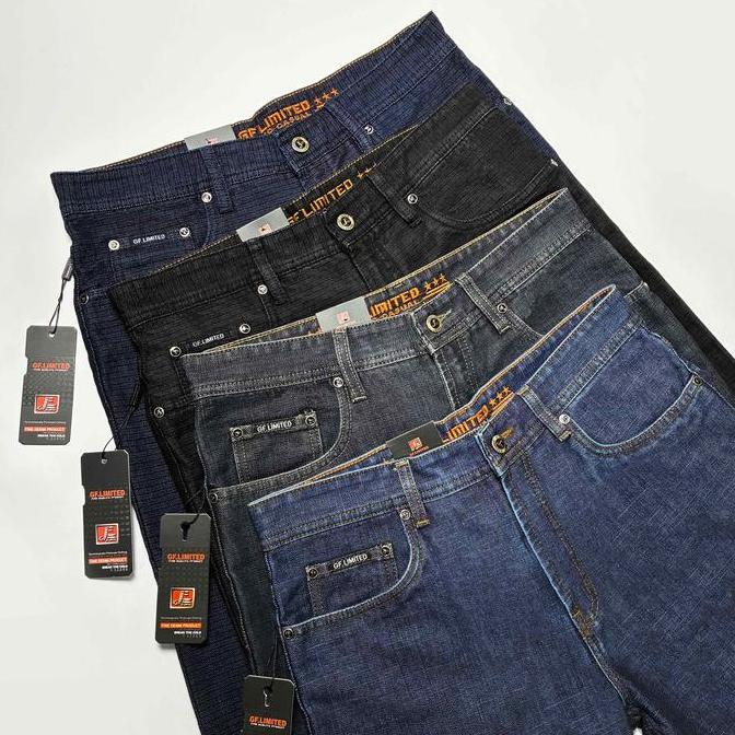 STYLE FASHION GF.LIMITED Celana Jeans Pria Broken Big Size Jumbo 28-44 Regular Fit Premium Original 