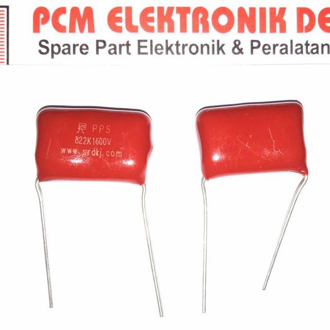 MILAR 822J1600 822J 1600V 822 1600 8.2NF 8N2 MYLAR CAPACITOR D'90