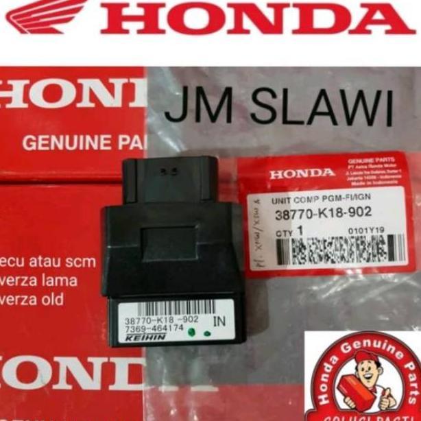 HARGA PROMO 38770 K18 902 ECU ATAU PGM F1 VERZA 2013 2018 ASLI AHM UNIVERSAL MOTOR